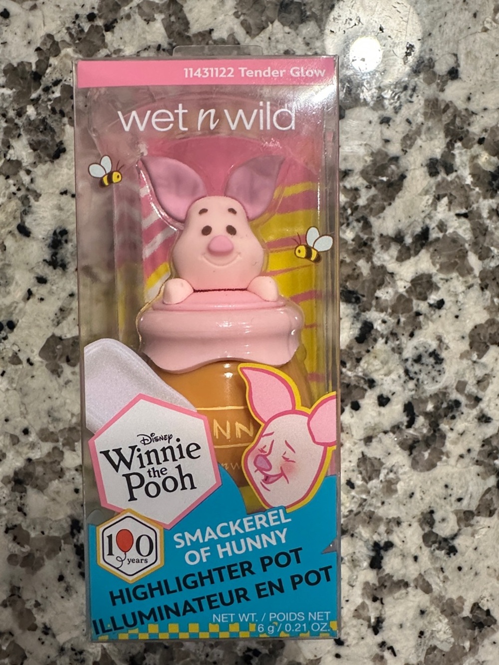 wet n wild Smackerel of Hunny Highlighter Pot - Pink & Gold